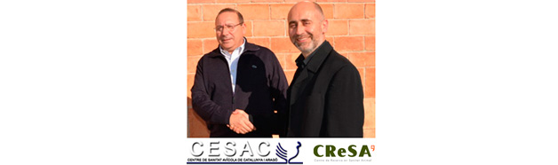 CReSA y CESAC firman un acuerdo marco de colaboración