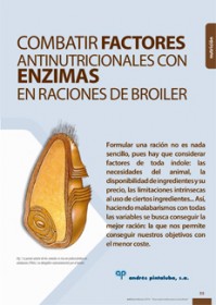 Imagen Revista Combatir factores antinutricionales con enzimas en raciones de broilers