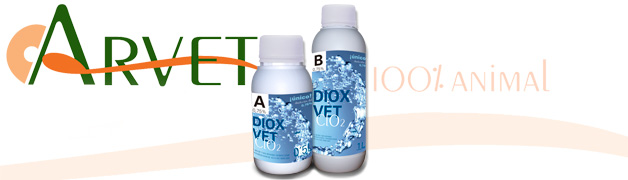 Arvet Veterinaria comercializa una nueva presentación de DioxVet que le ayuda a ahorrar.