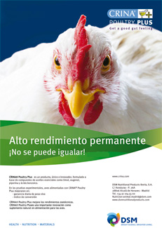 DSM // Crina Poultry Plus, suplemento natural