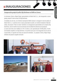 Imagen Revista Inauguración granja de pollos Big Dutchman en Reillo (Cuenca)