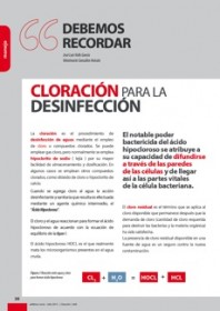 Imagen Revista Cloración para la desinfección