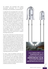 Imagen Revista Empleo de luminarias LED de luz blanca en cebo de broilers