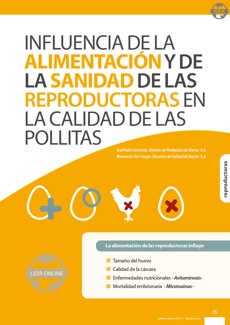 Influencia de la alimentación y de la sanidad de las reproductoras en la calidad de las pollitas