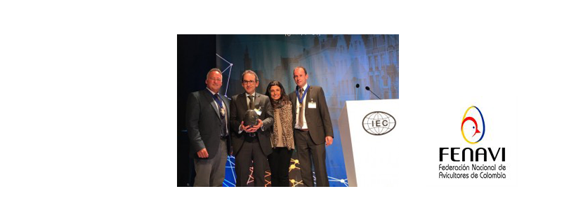 Fenavi recibe el Golden Egg Award en Bélgica
