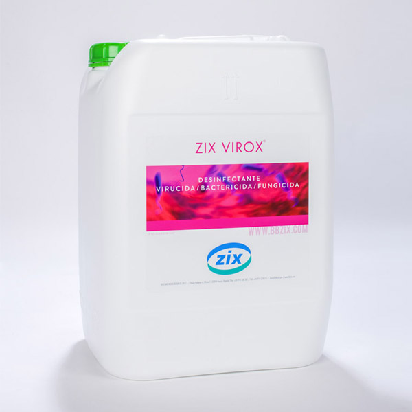 ZIX VIROX, desinfectante de BBZIX