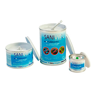 Sanivir® Fumígeno, controle de Salmonella
