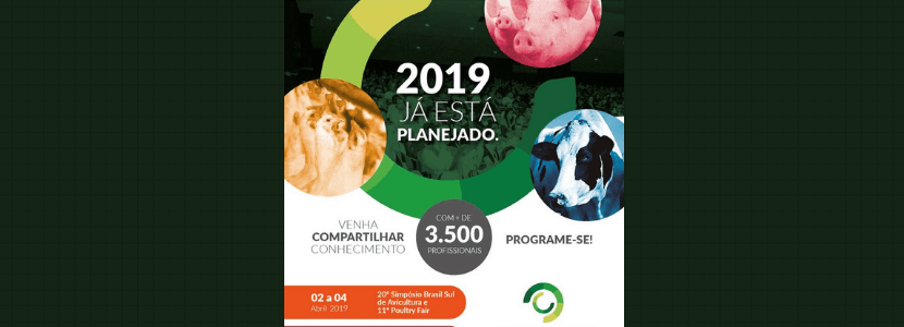 Nucleovet Campanha 20 anos Simpósio Brasil Sul de Avicultura