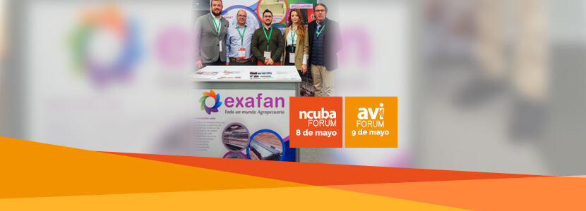 Exafan presentó grandes productos en el incubaFORUM & aviFORUM 2019