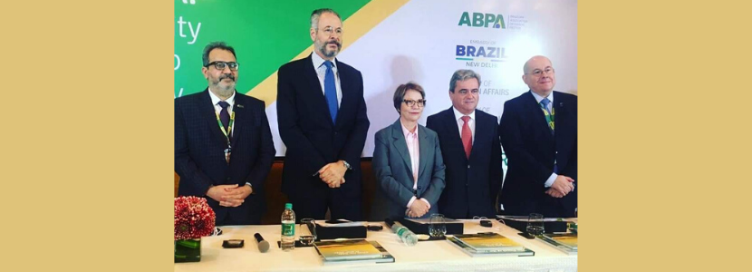 Brasil reforça intenções em prol da segurança alimentar da Índia