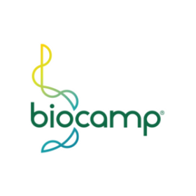 Biocamp logo branco