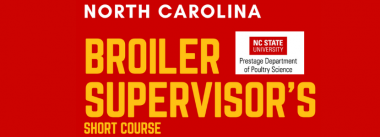 Curso de supervisión de pollo de engorde – NC State University