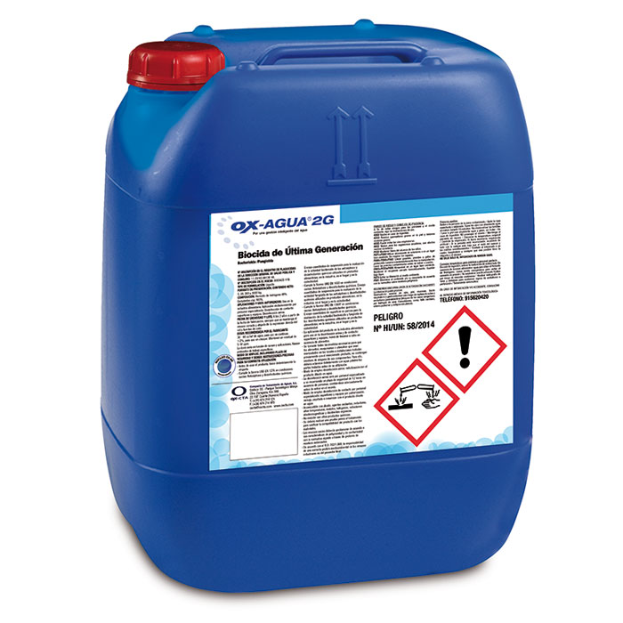 OX-AGUA® 2G Desinfectante exclusivo del Agua de Oxcta