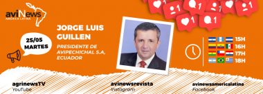 Jorge Luis Guillen: Apasionado por la avicultura dirige Avipechichal en Ecuador