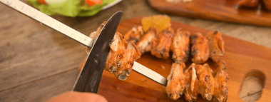 churrasco carne de frango