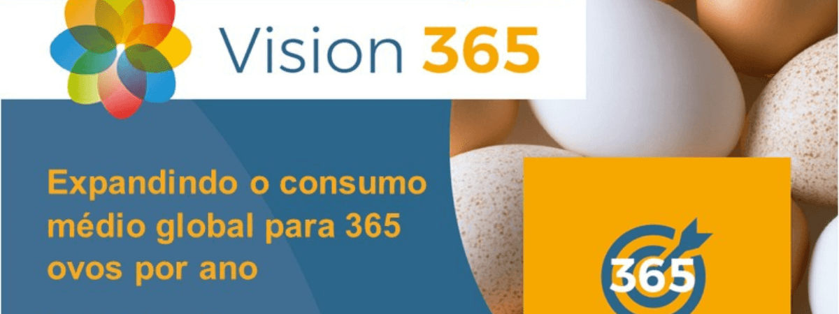 Projeto Vision 365 quer estimular o aumento do consumo de ovos por habitante no mundo