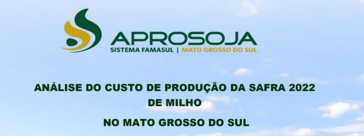 Custo de produção do milho sobe 150% em MS