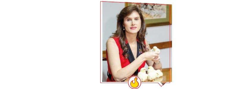 Blanca Ceuppens: Empresaria líder paraguaya con pollos «PECHUGON»