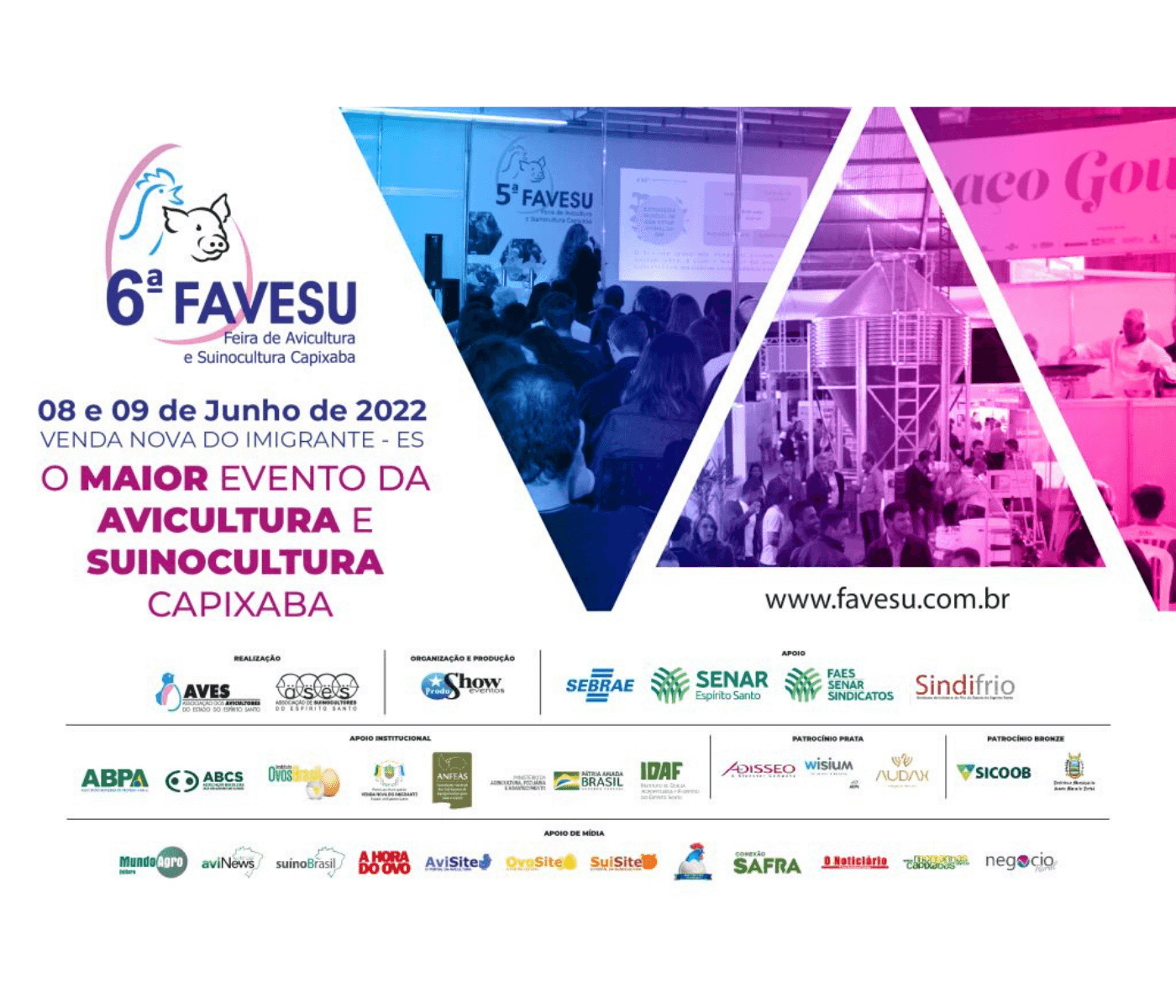 6ª FAVESU começa nesta quarta-feira (08); saiba tudo o que acontecerá nos dois dias da feira