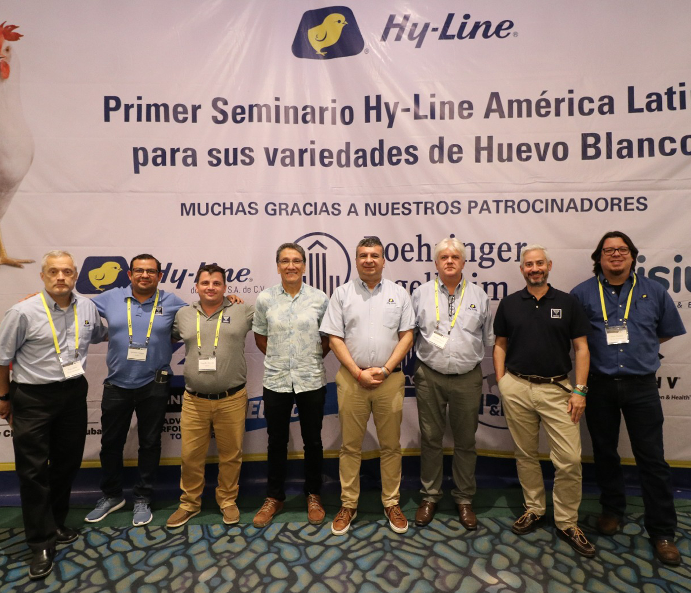 Vetanco presente en el Primer seminario Hy-Line América  Latina
