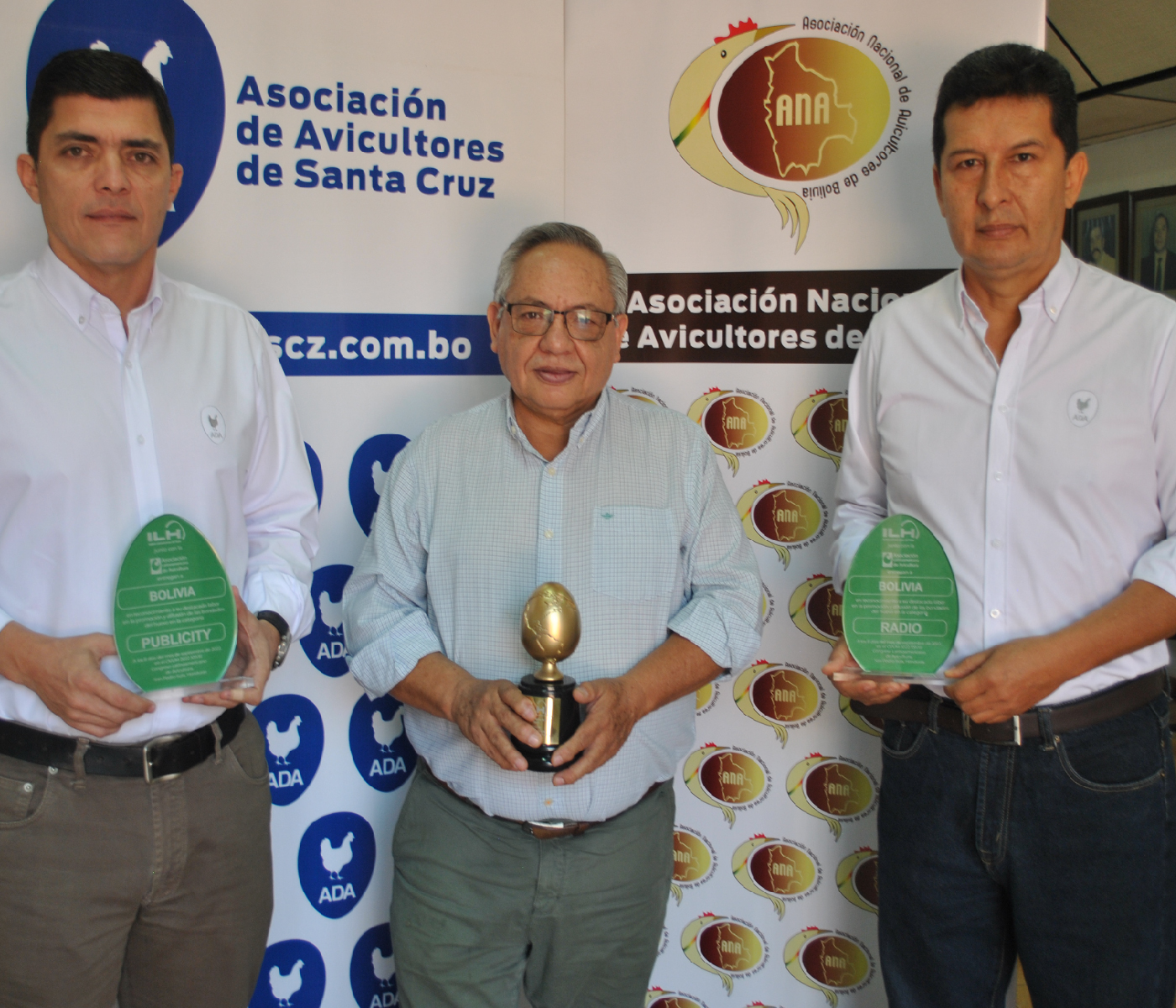 Bolivia gana el premio “Huevo de Oro 2022” en el Congreso Latinoamericano de Avicultura