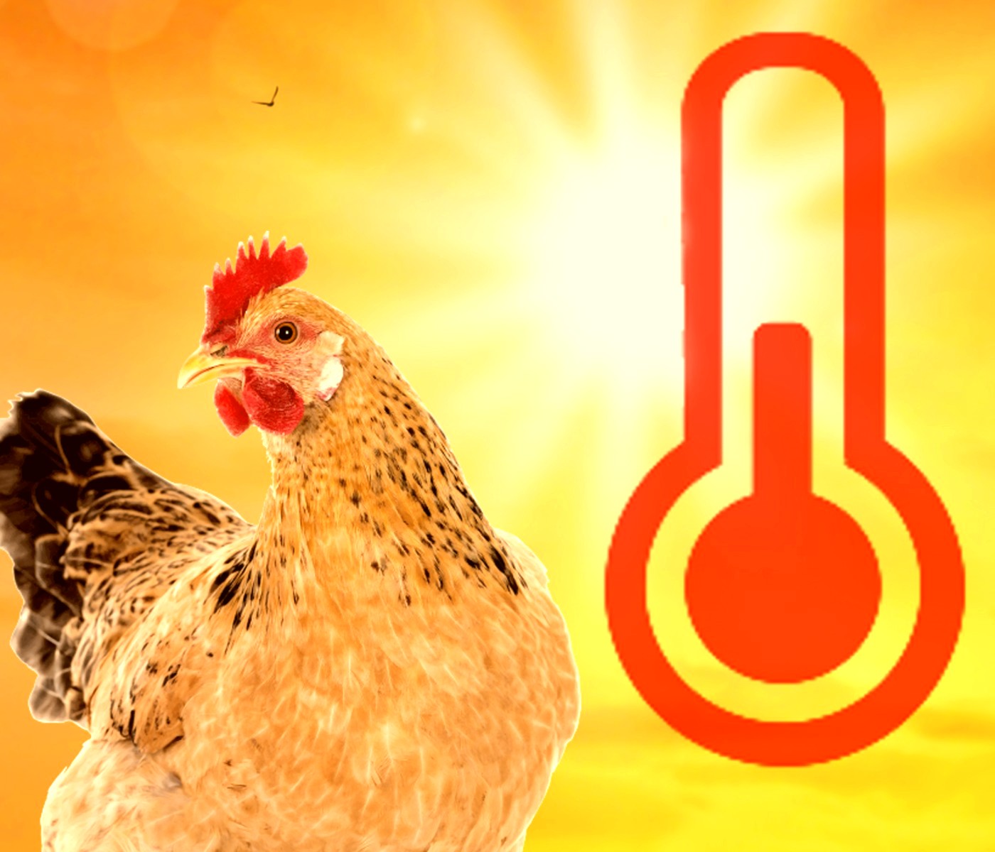 Manejando el estrés por calor en gallinas ponedoras