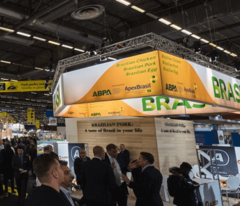 ABPA & ApexBrasil levam agroindústrias exportadoras para a SIAL Paris