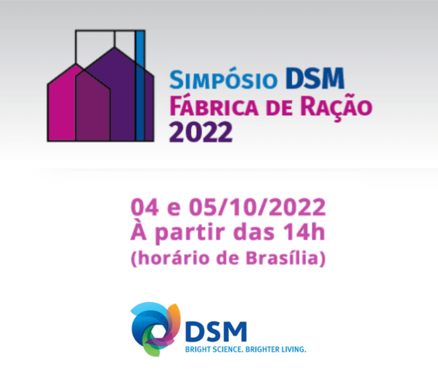 Simpósio DSM Fábrica de Ração 2022 apresentará soluções, tecnologias e inovações para o sucesso da atividade