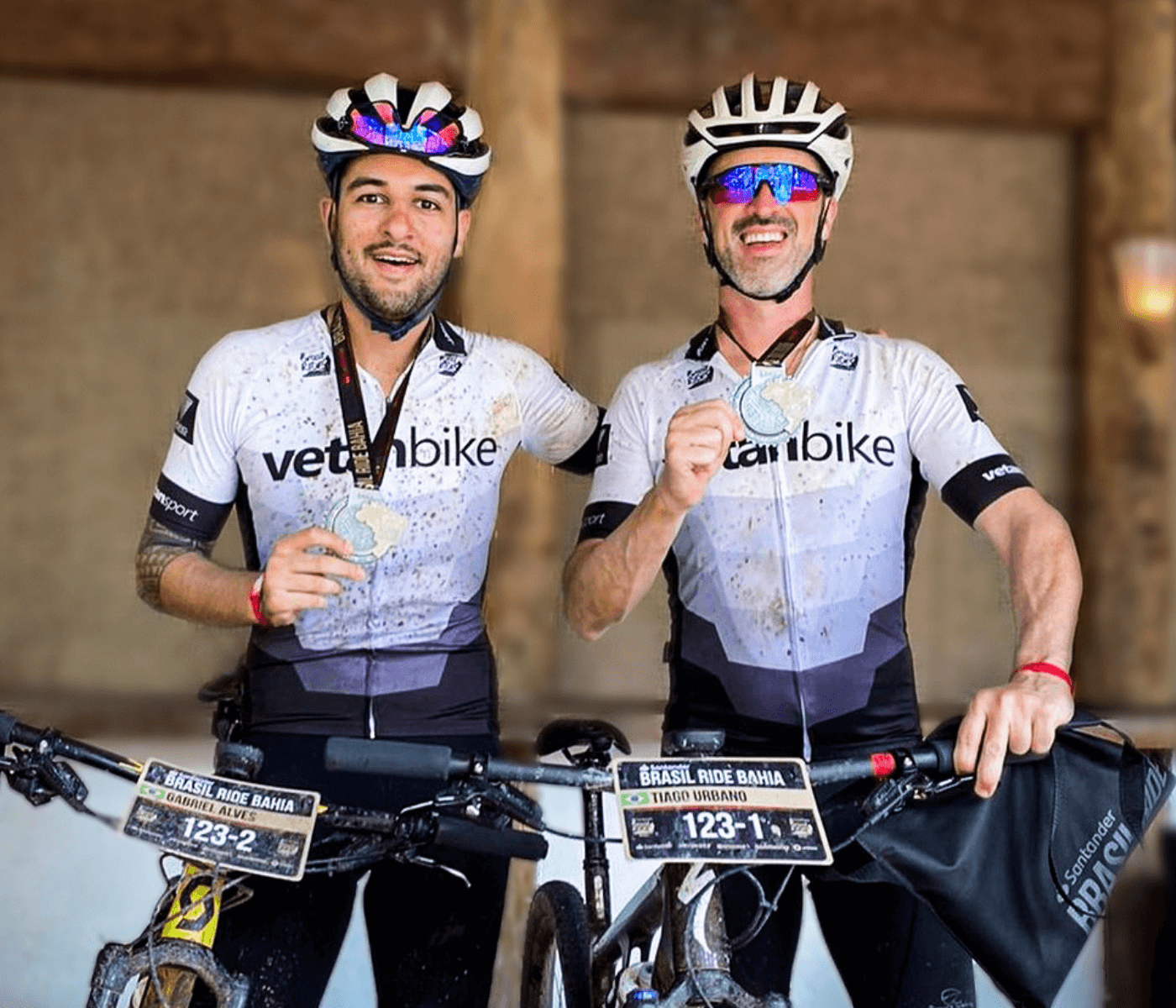 Vetanco apoia dupla na ultramaratona de mountain bike Brasil Ride...