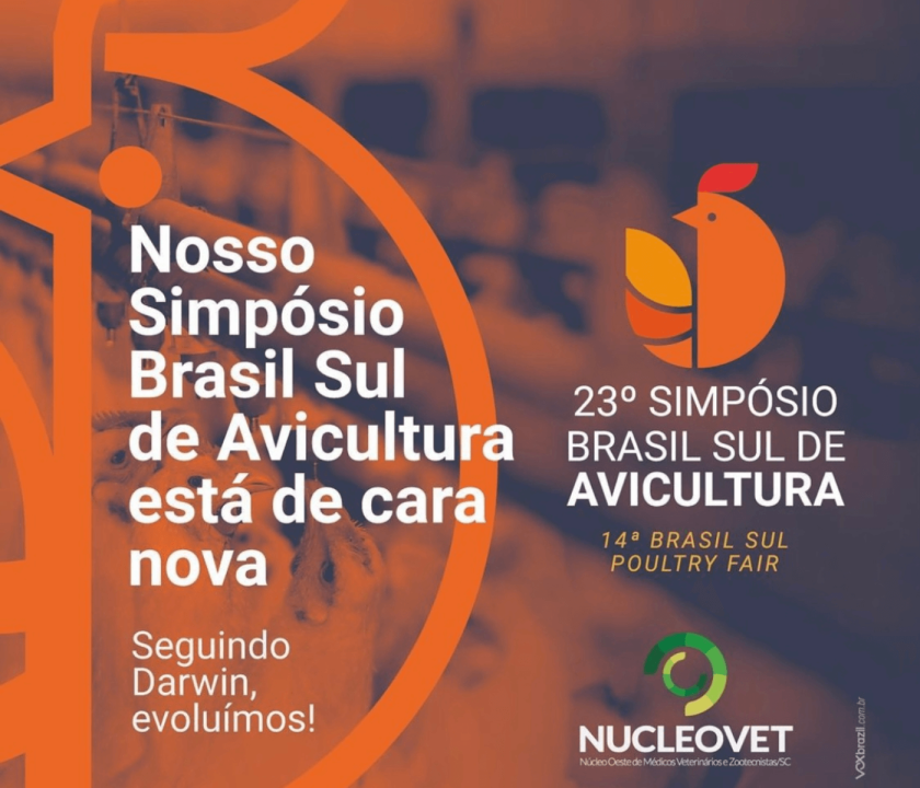 Simpósio Brasil Sul de Avicultura ocorrerá de 4 a 6 de abril