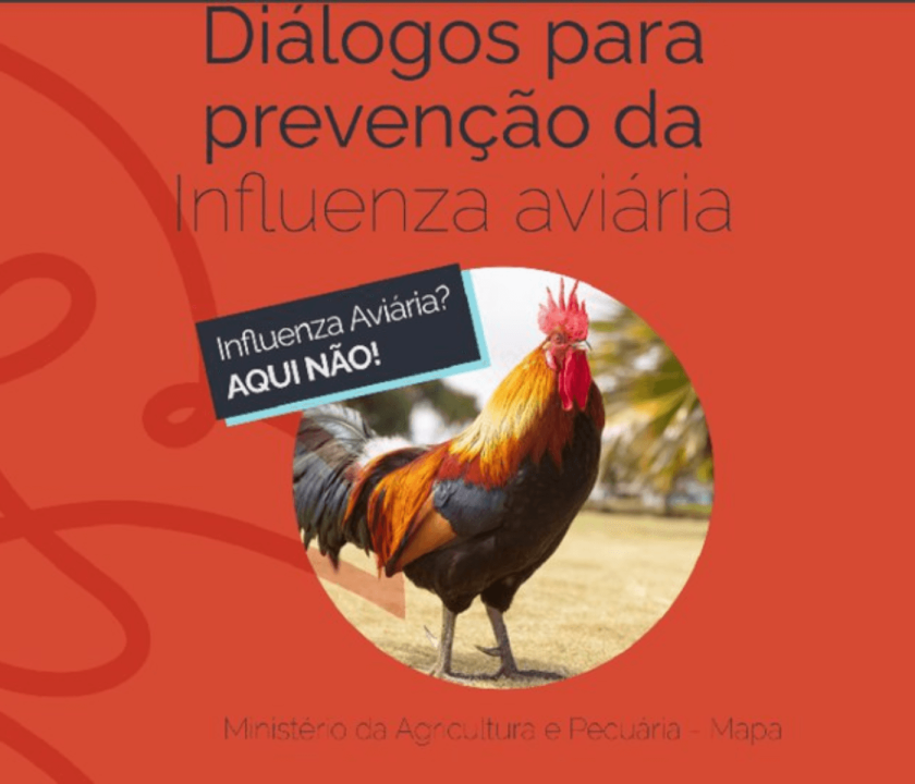 Mapa lança livro de prevenção à influenza aviária