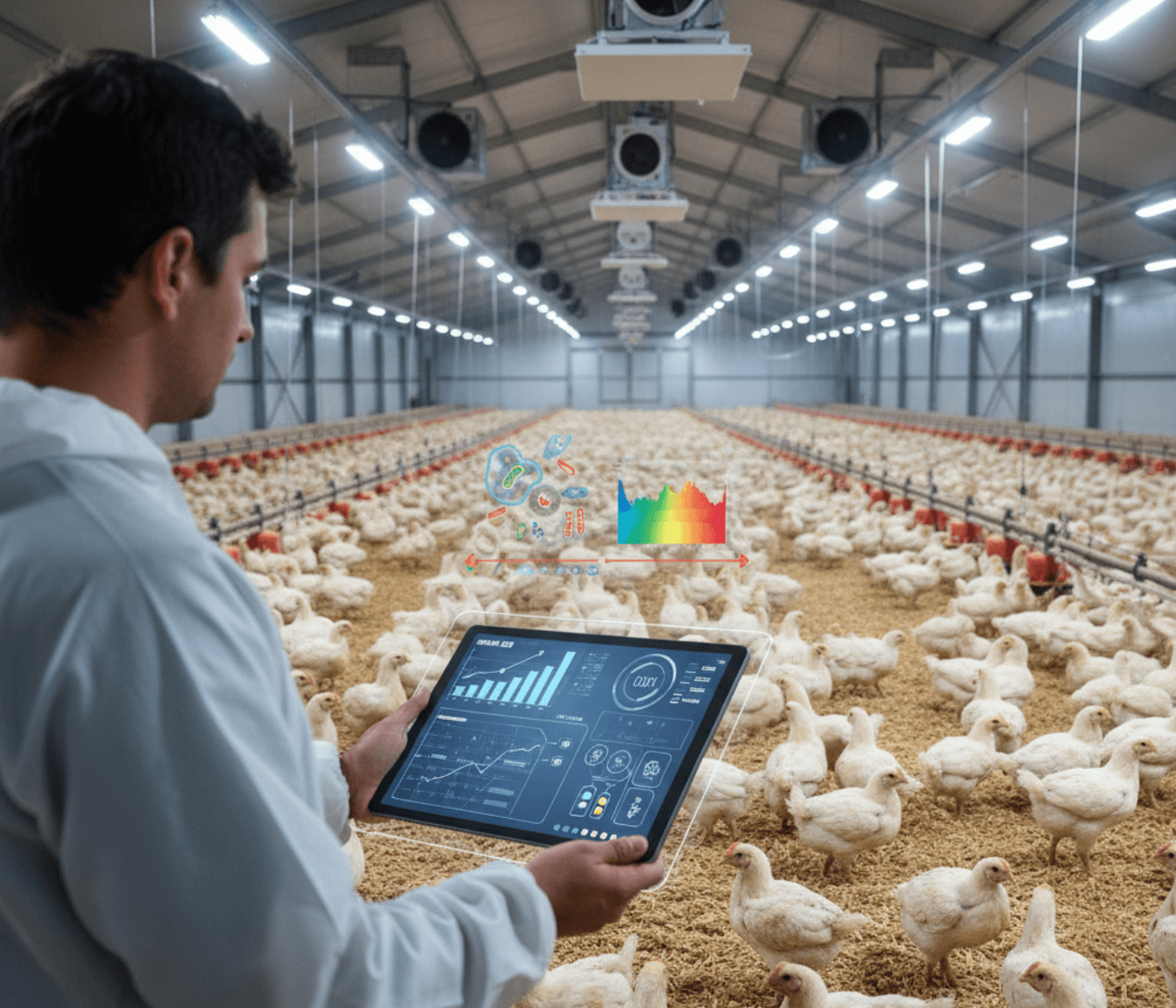 Avicultura de precisão: o impacto das decisões guiada por dados Imagen principal