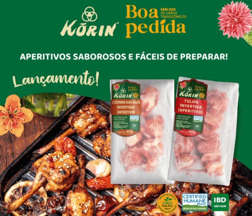 Korin apresenta 5 lançamentos