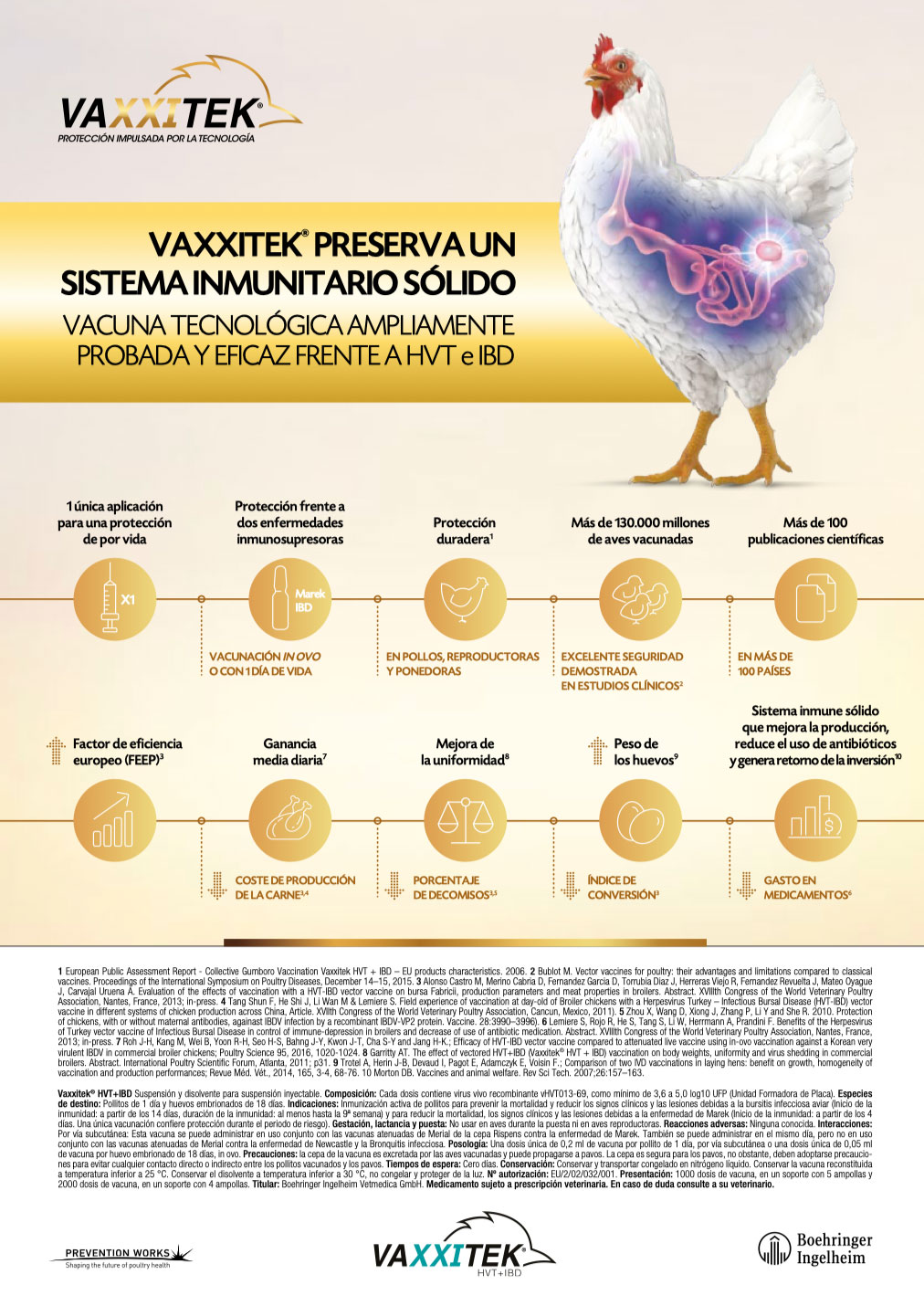 VAXXITEK STAY GOLD por Boehringer Ingelheim Animal Health