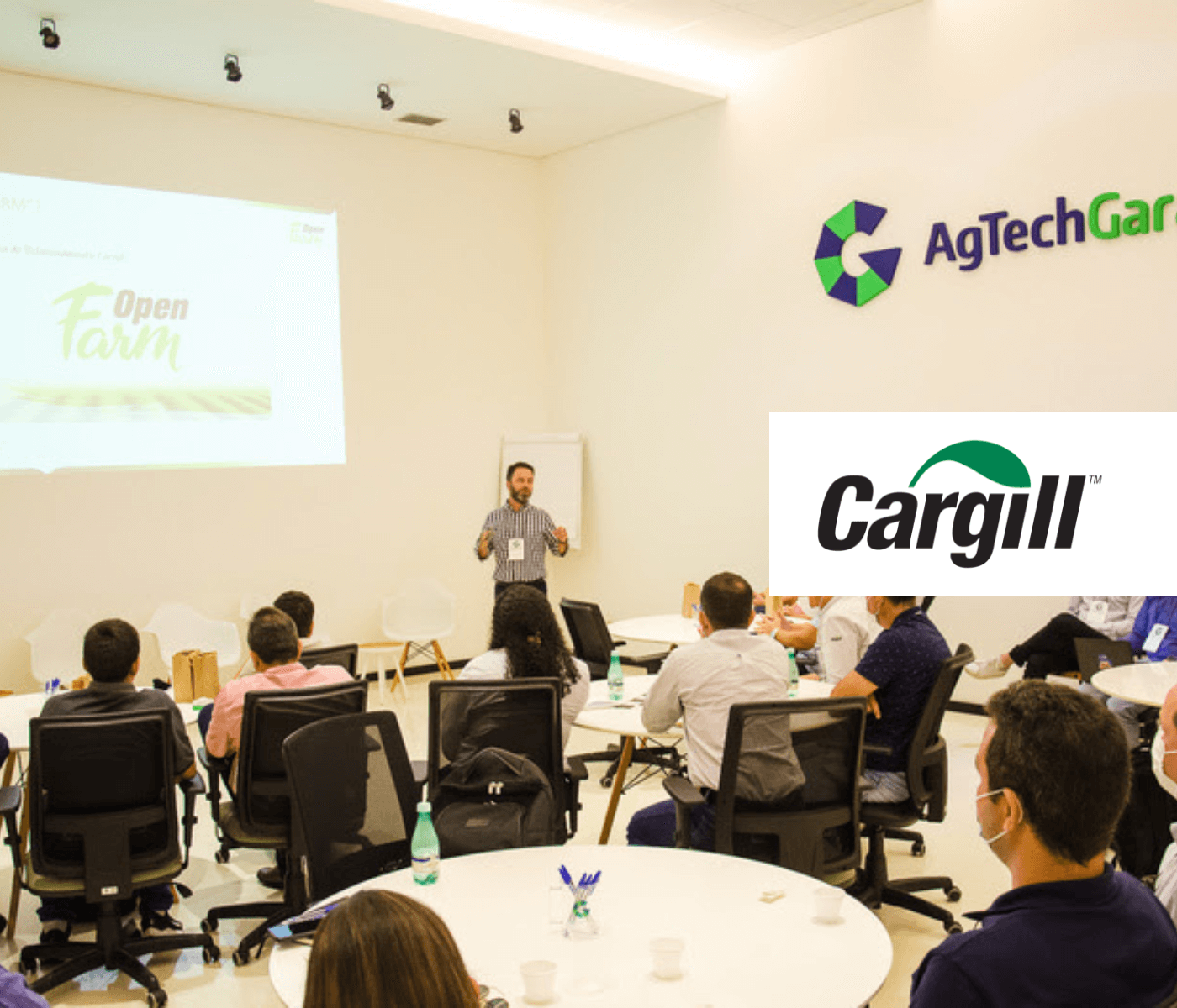  Cargill leva inovação ao campo, em parceria com AgTech Garage