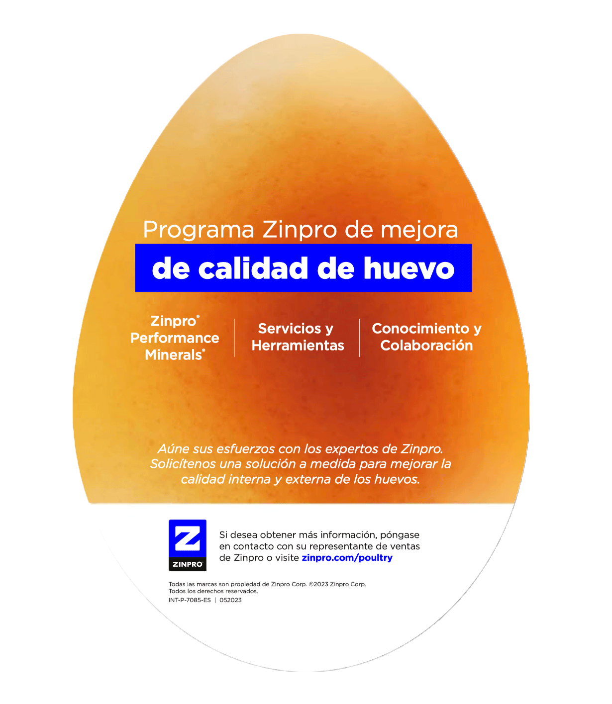 El huevo cuenta su propia historia gracias a Zinpro Corporation