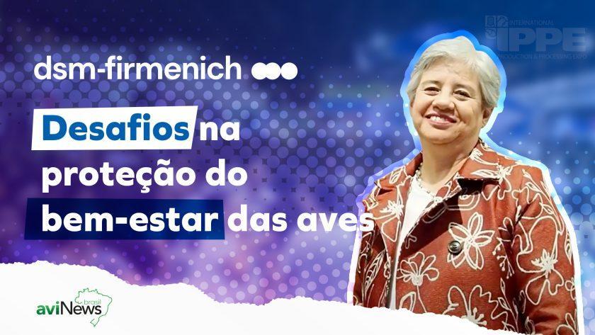Desafios da proteção do bem-estar das aves- Entrevista Martha Pulido durante o pré-evento DSM-firmenich
