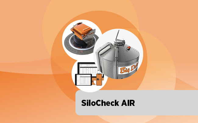 SiloCheck AIR: sensor-radar para medición del nivel de pienso en el silo