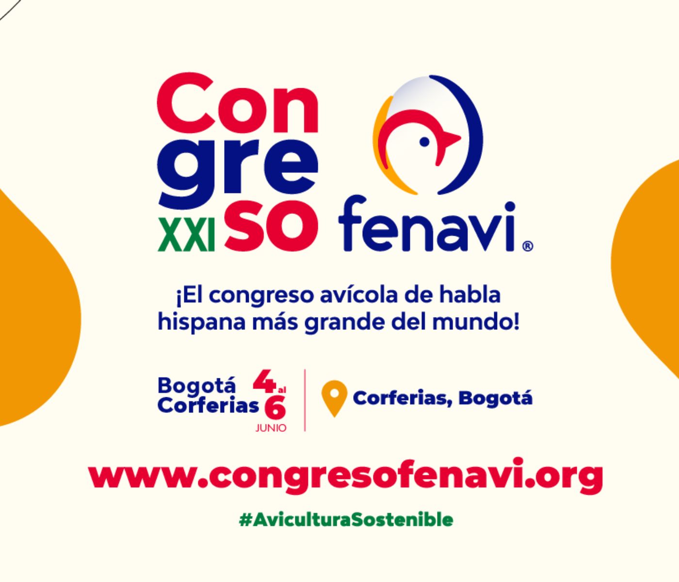 XXI Congreso Nacional Avícola organizado por FENAVI Colombia