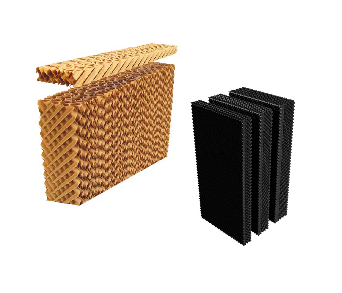 Cellulose or plastic cooling panels? How to make the best choice?