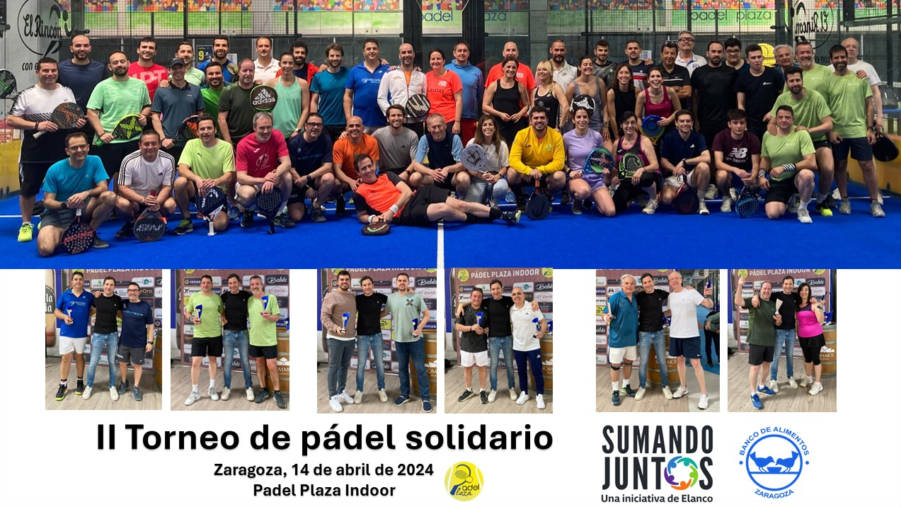 II Torneo de Pádel Solidario ELANCO, a favor del Banco...