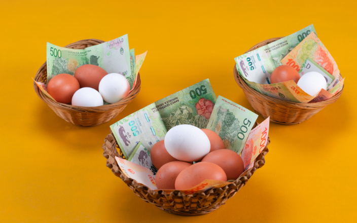 Egg prices rise in the U.S.
