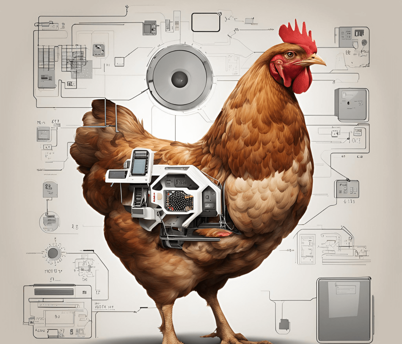 Análisis de datos en una granja avícola con la central de regulación Copilot Control Webisense