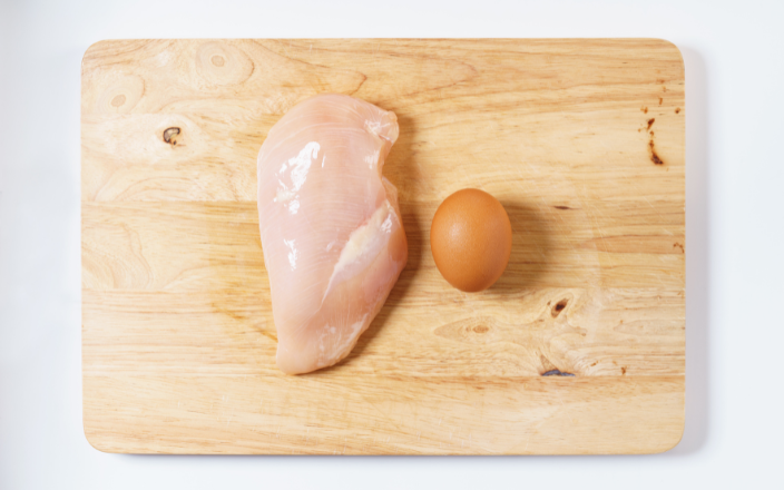 The role of animal proteins in chicken meat and egg production