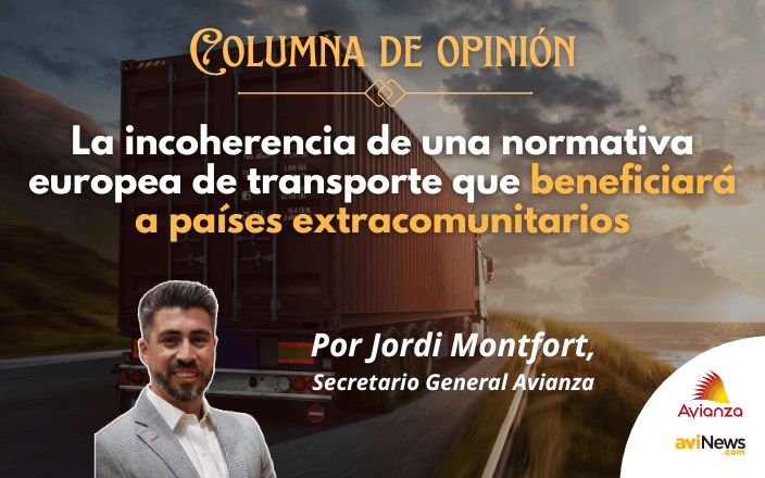 La incoherencia de una normativa europea de transporte que beneficiará a países extracomunitarios