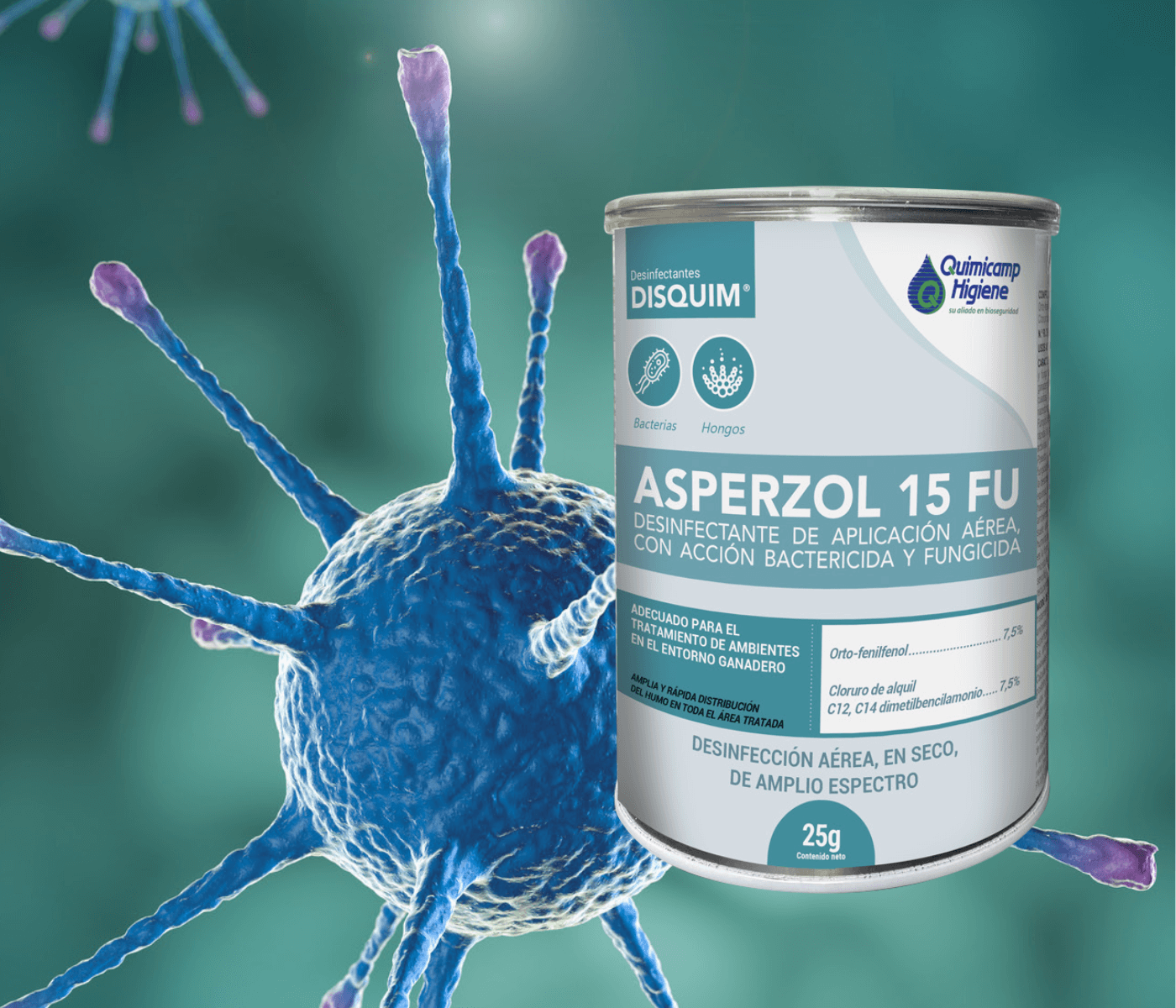 Asperzol 15 FU y Glutoxal DT: soluciones para una desinfección...