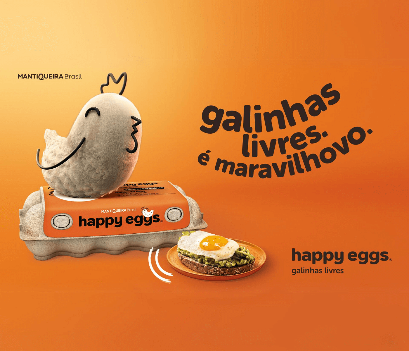 Mantiqueira Brasil celebra os resultados da campanha publicitária HAPPY EGGS®