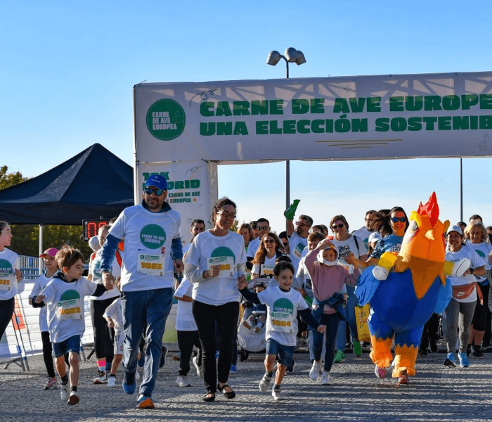 Avianza celebró su primera carrera “10K Madrid Corre por la Carne de Ave Sostenible Europea»