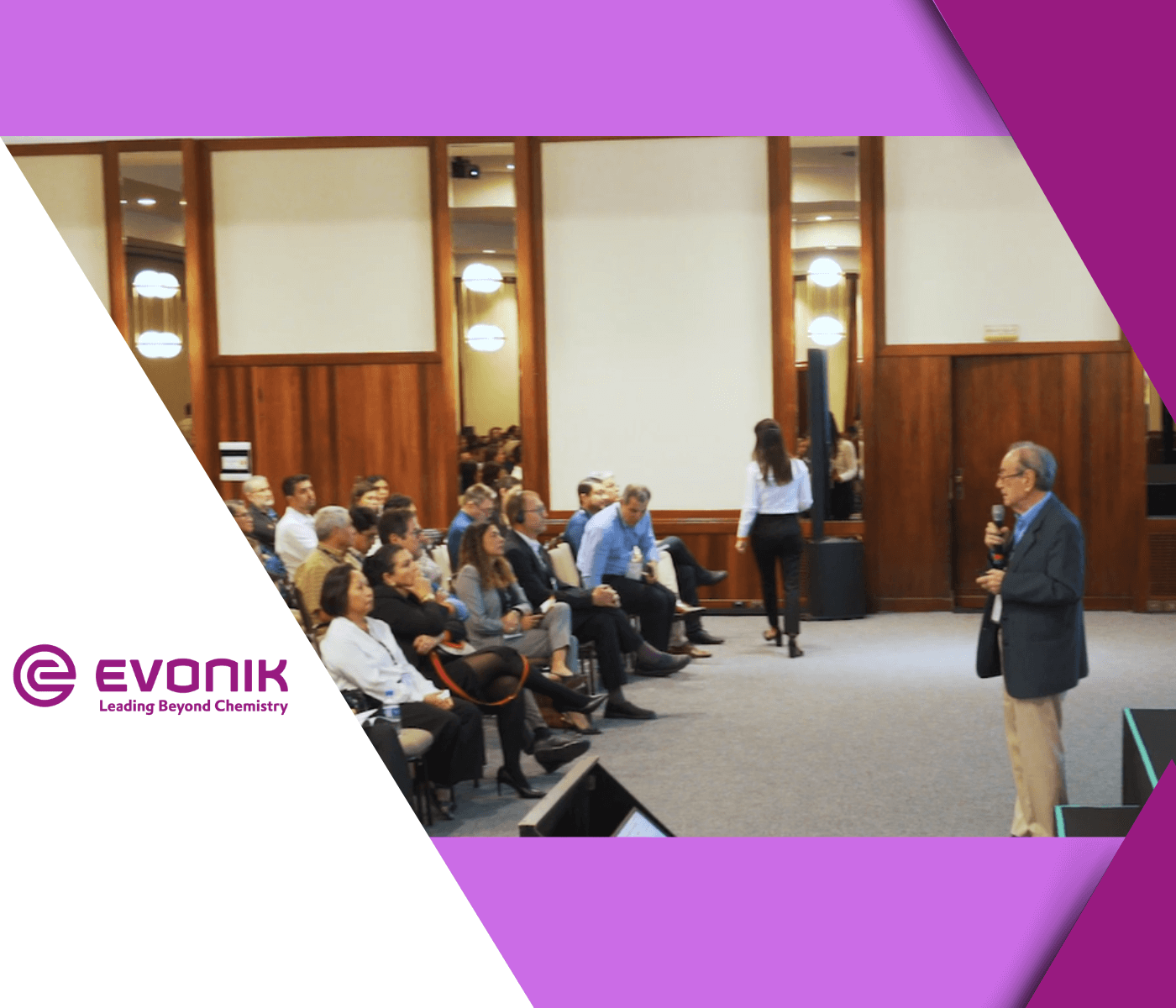 Evonik defende nutrição de aves mais precisa para melhor desempenho, saúde e menor impacto ambiental na cadeia avícola durante PSA, em Foz do Iguaçu