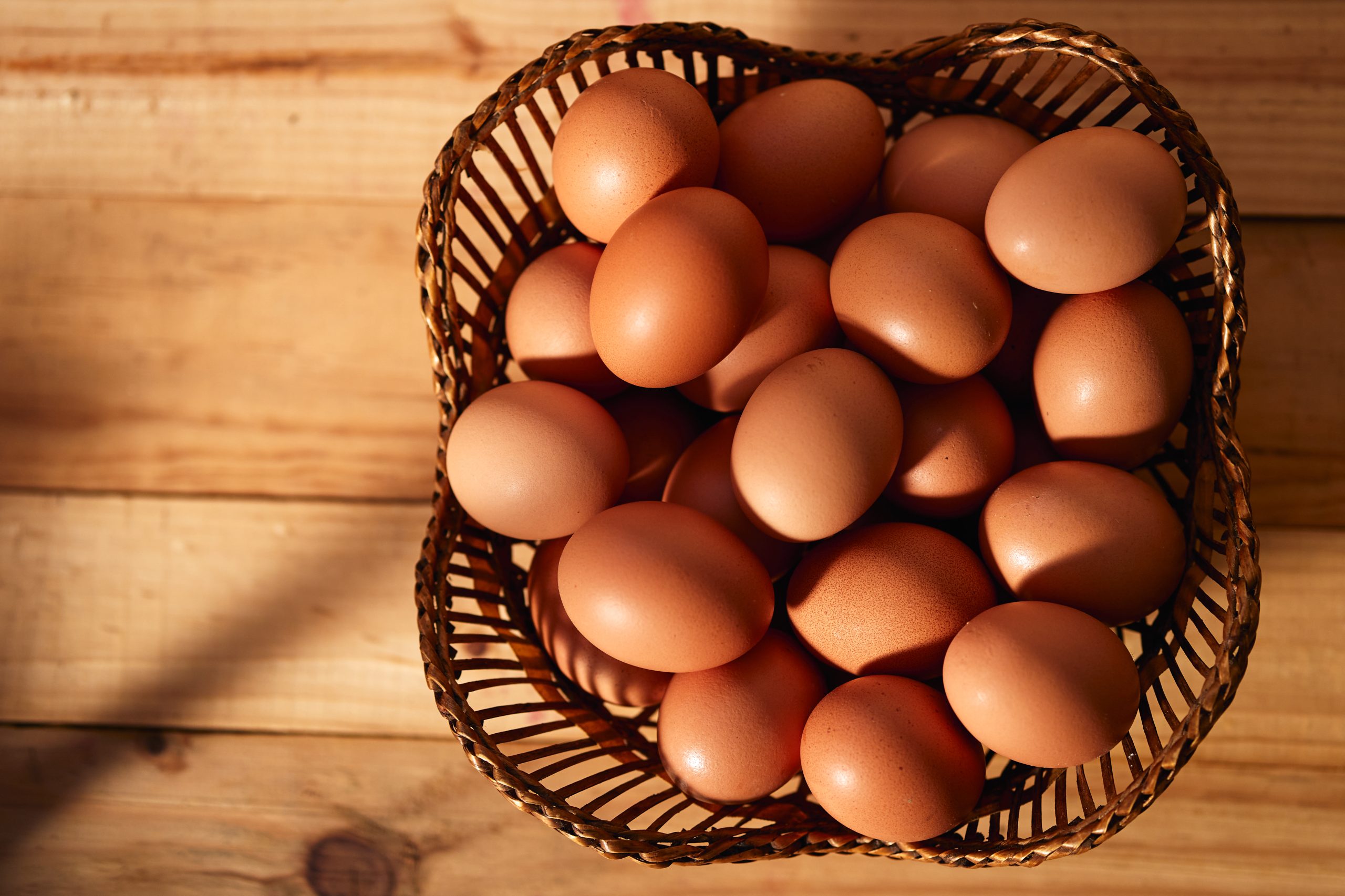 Tipos de huevos en el mercado